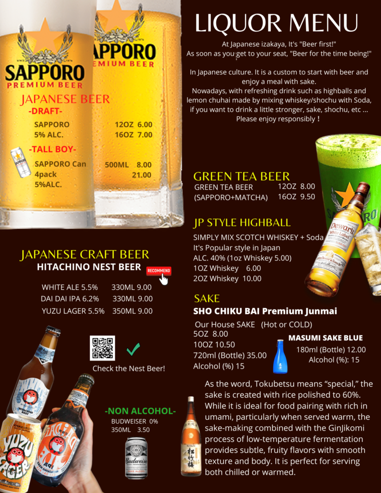 DESSERT DRINK and WE BUFFET MENU-1